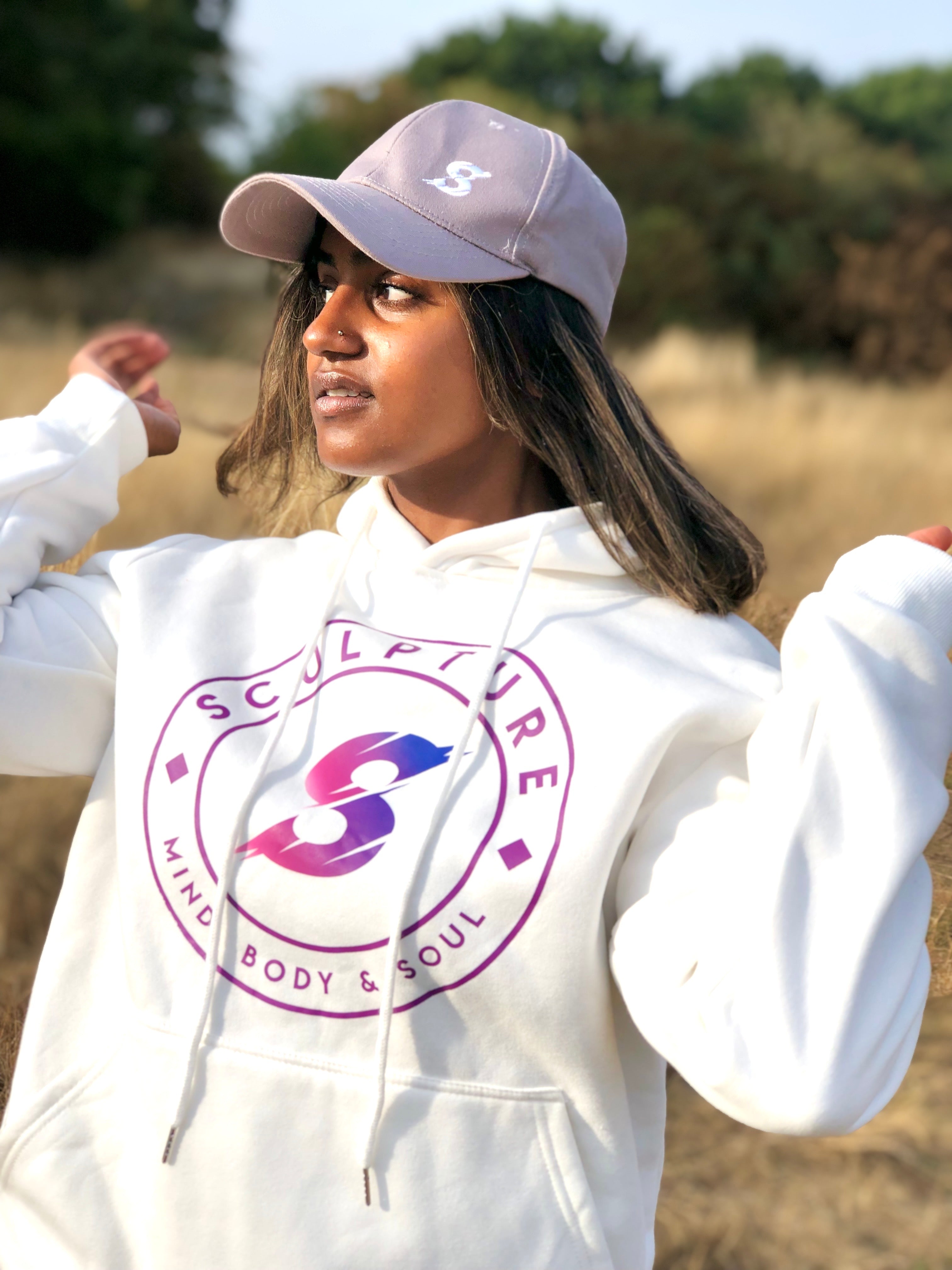 トップス SCULPTOR Acid Peel Bow Hoodie purple Hoodies – Sculpture Active