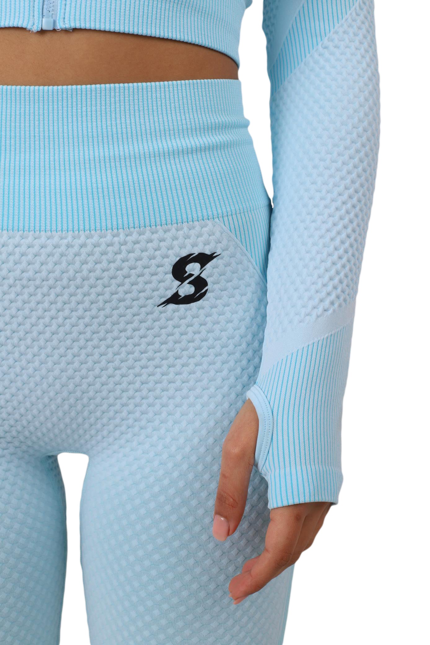 SA Freedom Long Sleeve Crop Jacket - BLUE