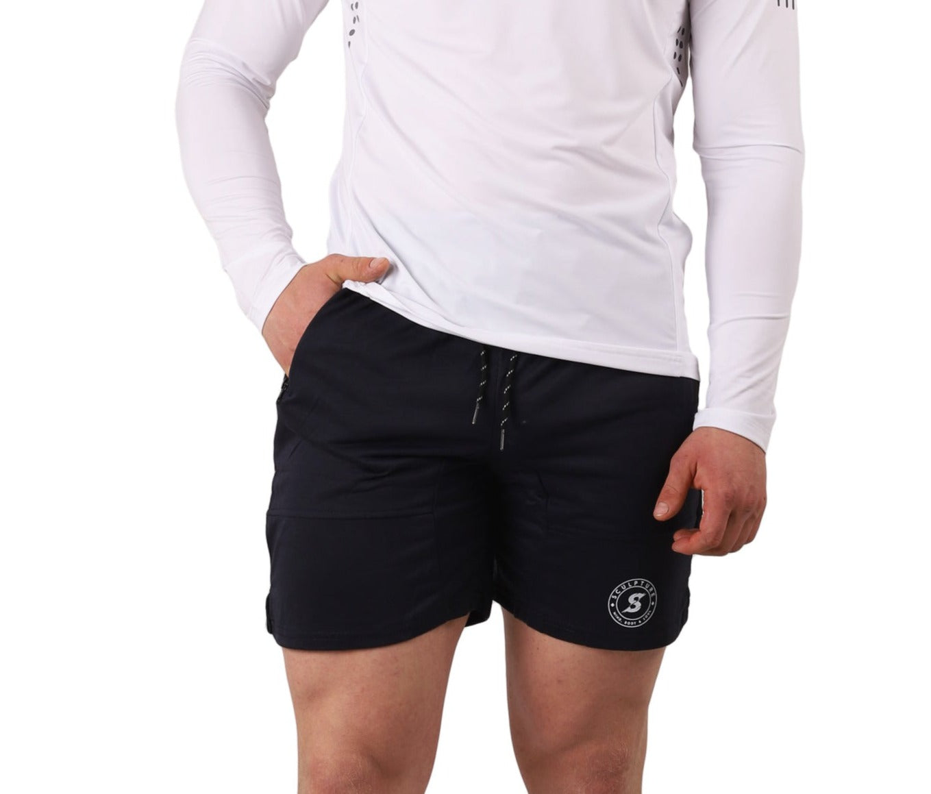 SA Lightweight Blue Training Shorts