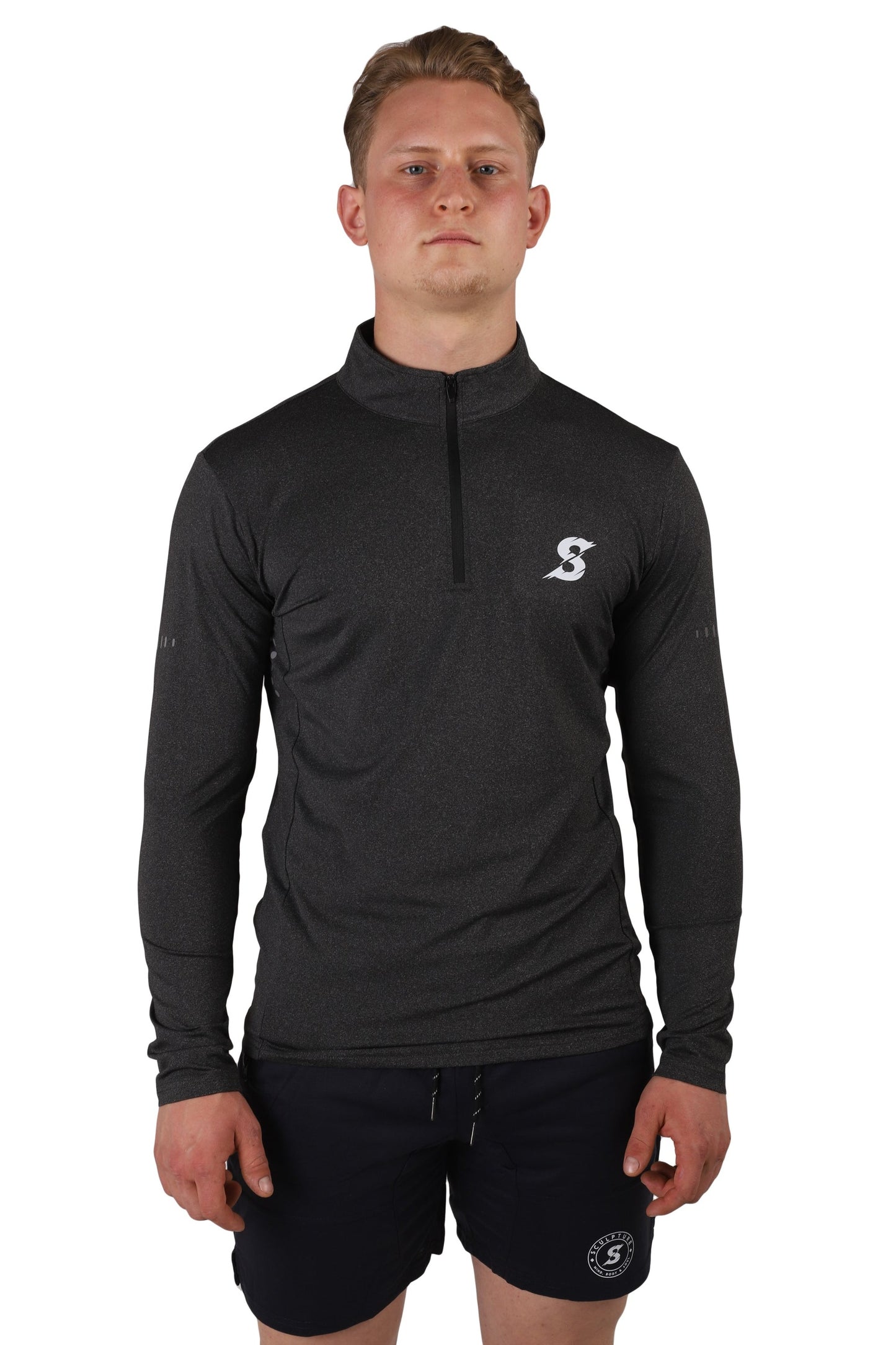 SA Grey Long Sleeve 1/4 Zip