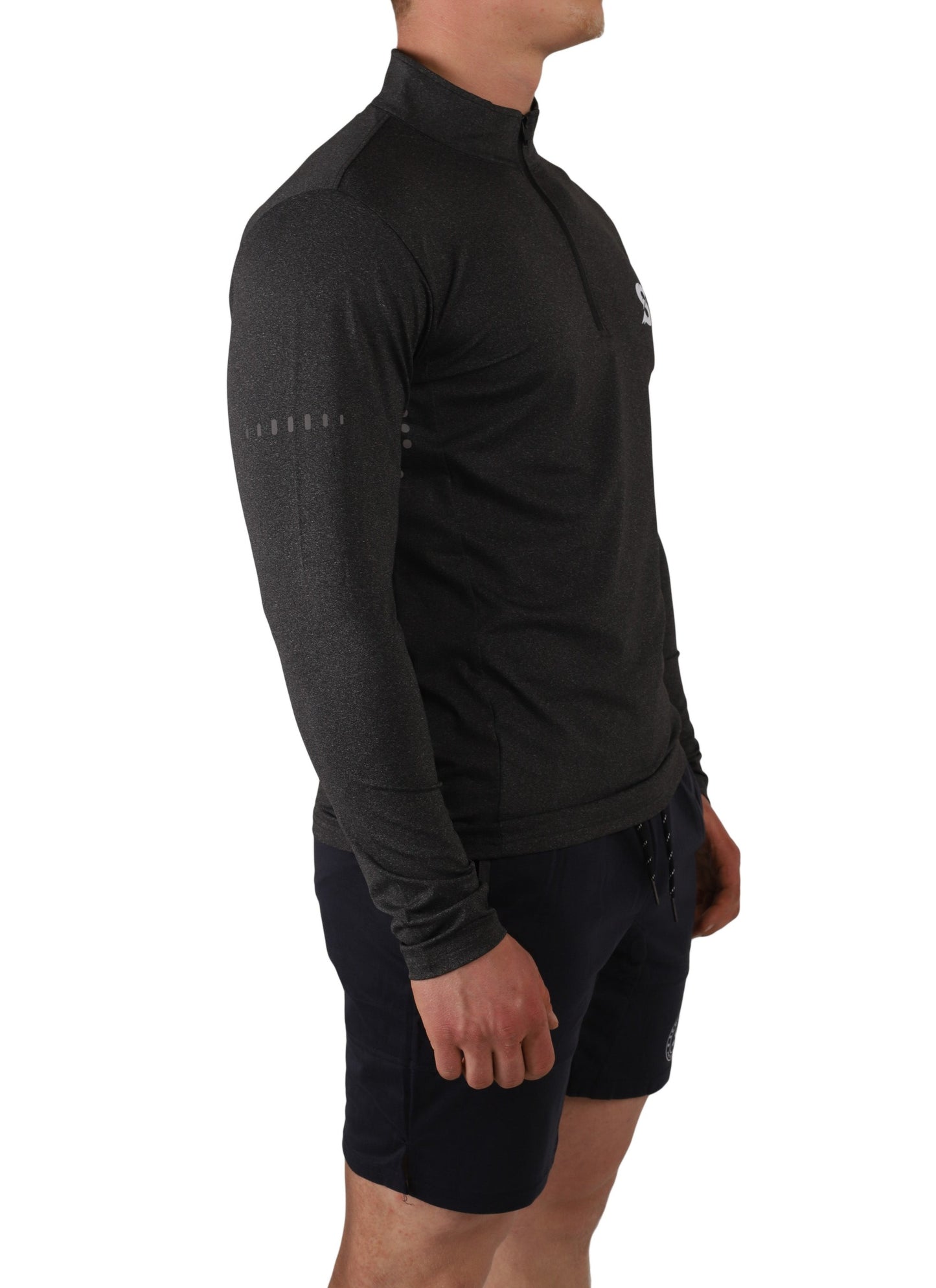 SA Grey Long Sleeve 1/4 Zip