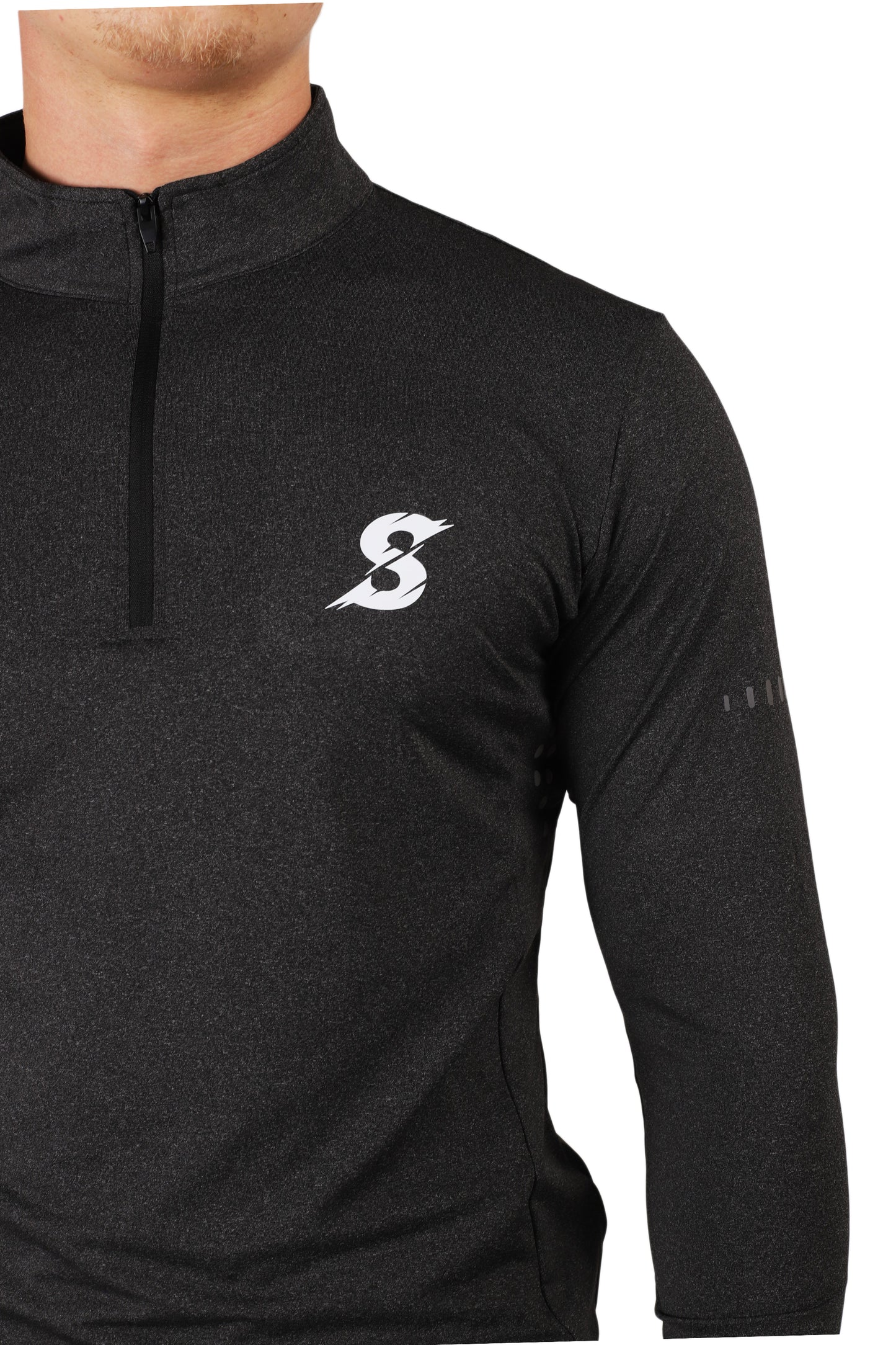 SA Grey Long Sleeve 1/4 Zip