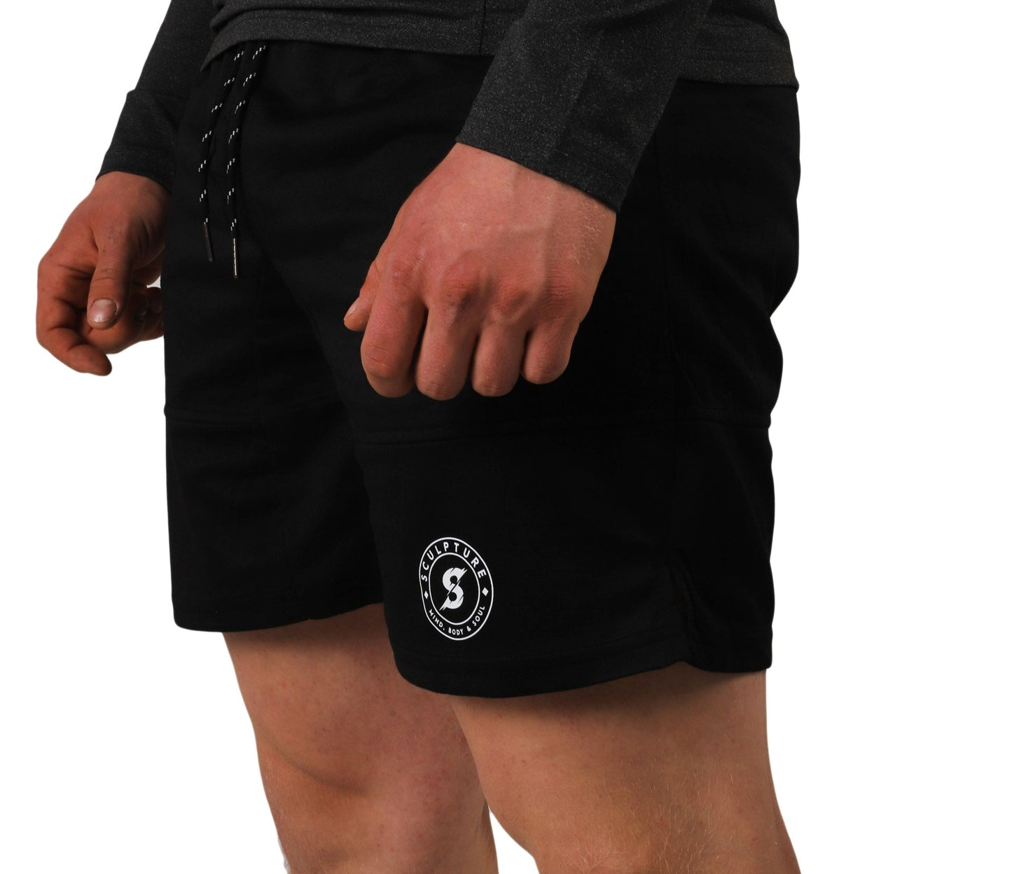 SA Lightweight Black Training Shorts