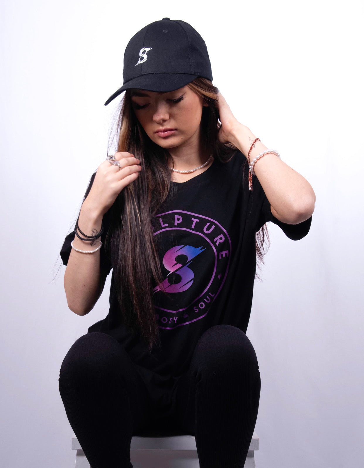 SA Black Purp T-Shirt