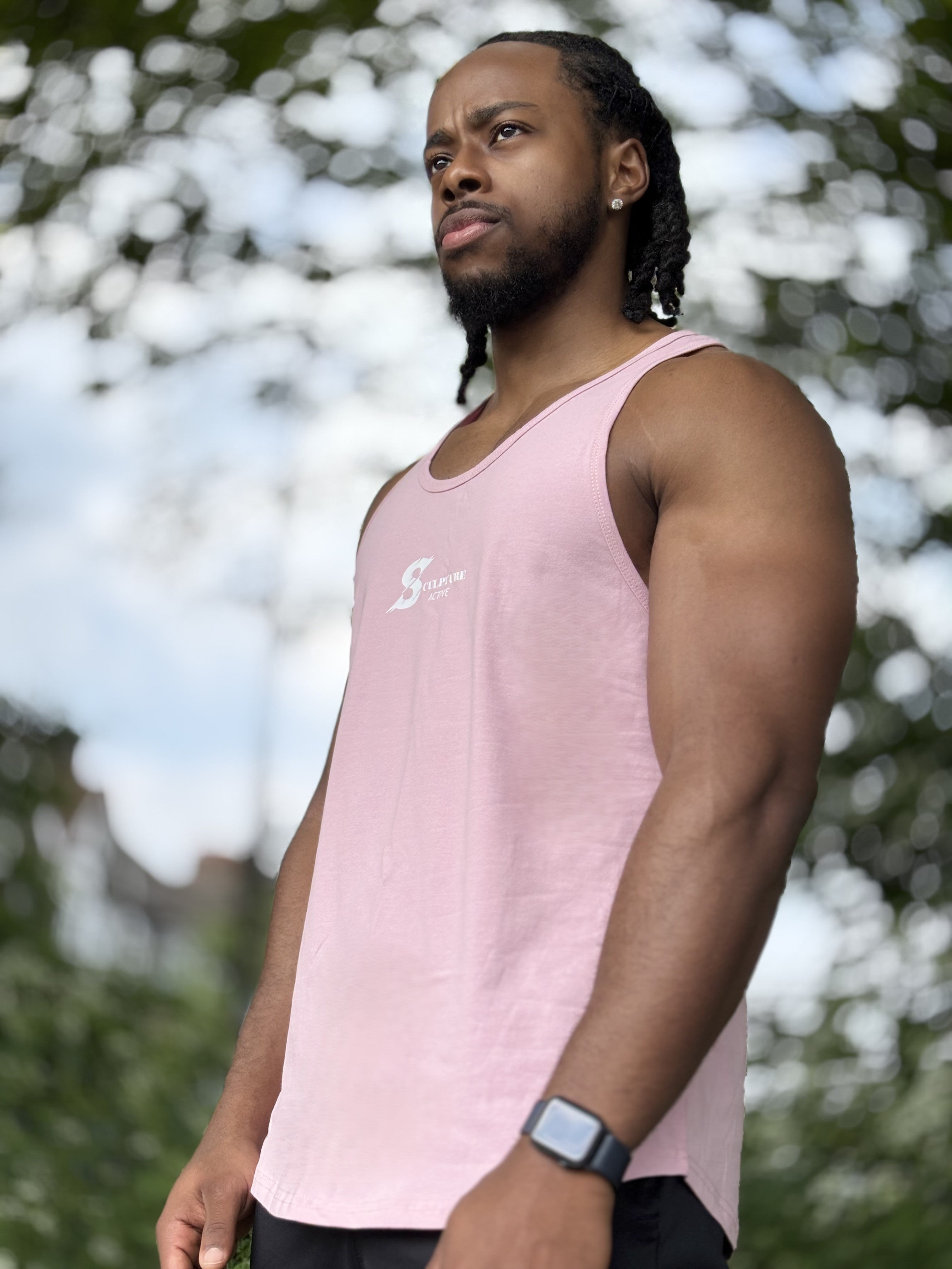 Sculpture active tank tops